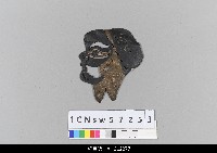 藏品(中國湖北皮影戲偶頭-淨)的圖片